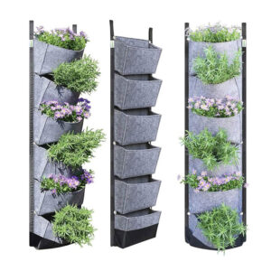 Vertical Wall Hanging Garden Planter With 6 Pockets